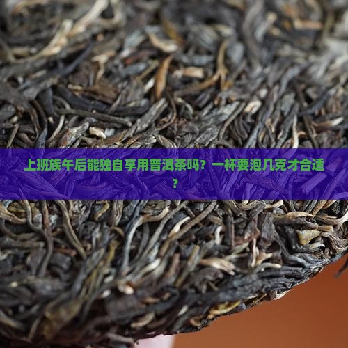 一个人能喝普洱茶吗有几斤