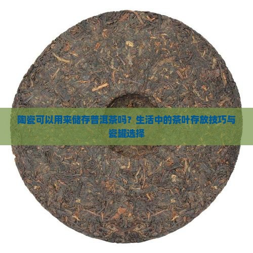 陶瓷罐可以装普洱茶吗