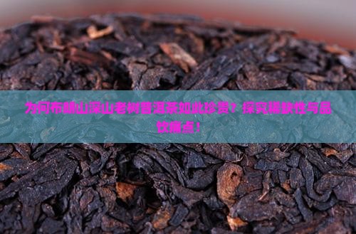 布朗山深山老树普洱茶