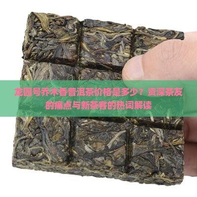 龙园号乔木香普洱茶价格