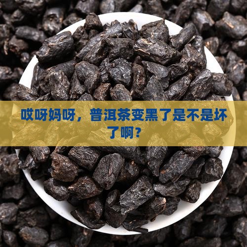 普洱茶发黑会坏吗