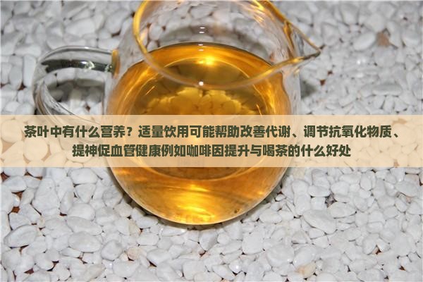 和茶叶有什么营养