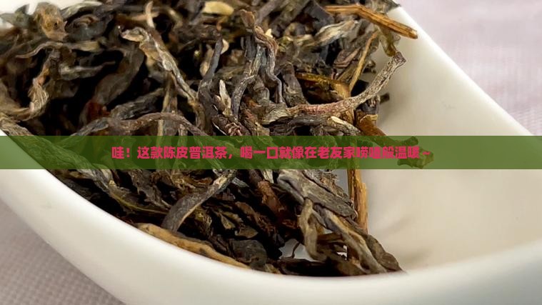 成熟陈皮普洱茶