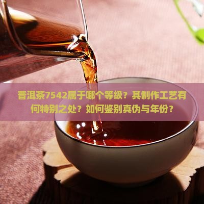普洱茶7542啥级别