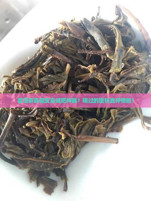 普洱茶对于减肥