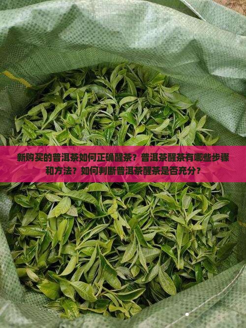 新买的普洱茶要怎么醒