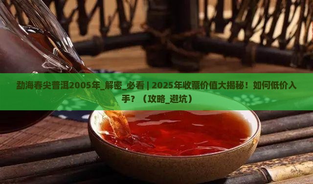 勐海春尖普洱2005年