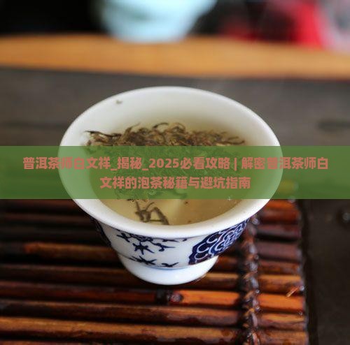 普洱茶师白文祥