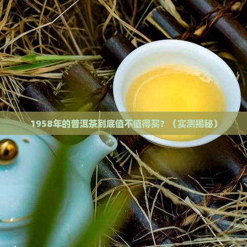 1958年的普洱茶