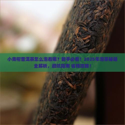 小青柑普洱茶怎么泡着喝