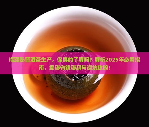 福建熟普洱茶生产