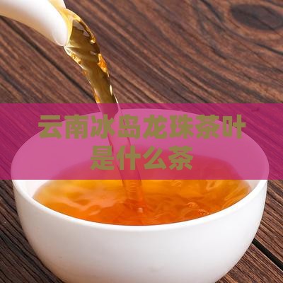 云南冰岛龙珠茶叶是什么茶