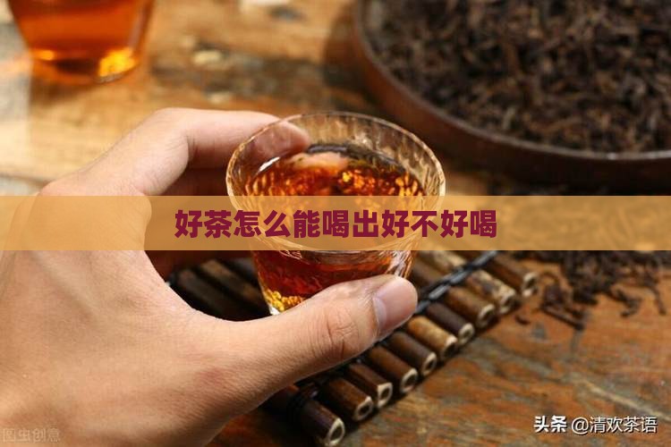 茶怎么能喝出好不好喝