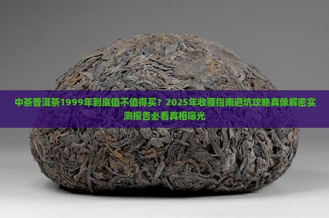 中茶普洱茶1999年
