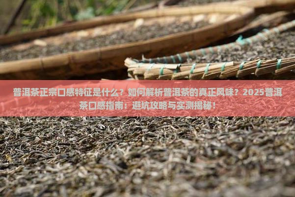 普洱茶正宗口感特征是哪些