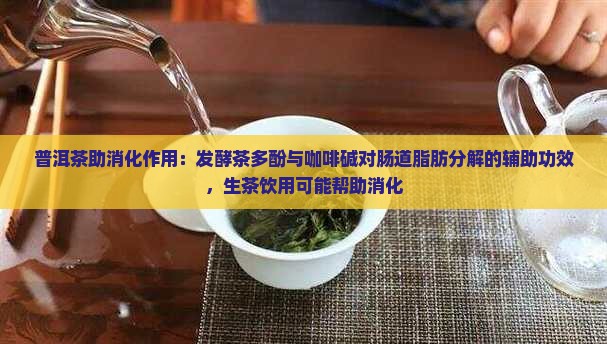 喝普洱茶帮助消化吗