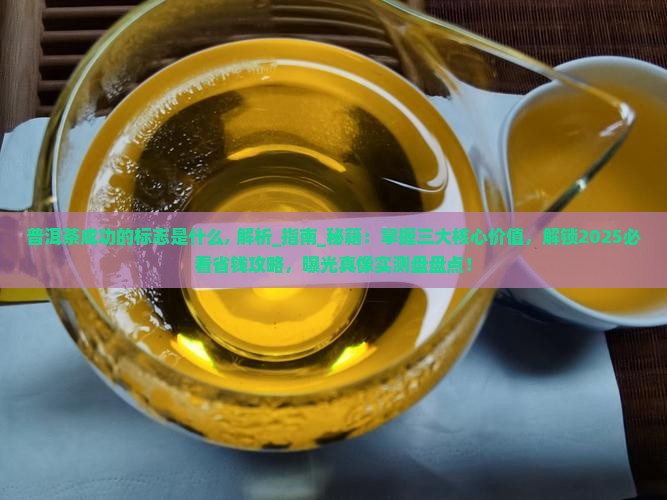 普洱茶成功的标志是什么