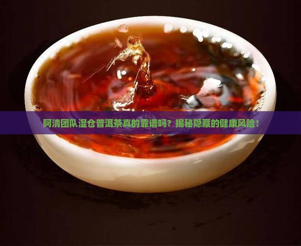阿清团队湿仓普洱茶
