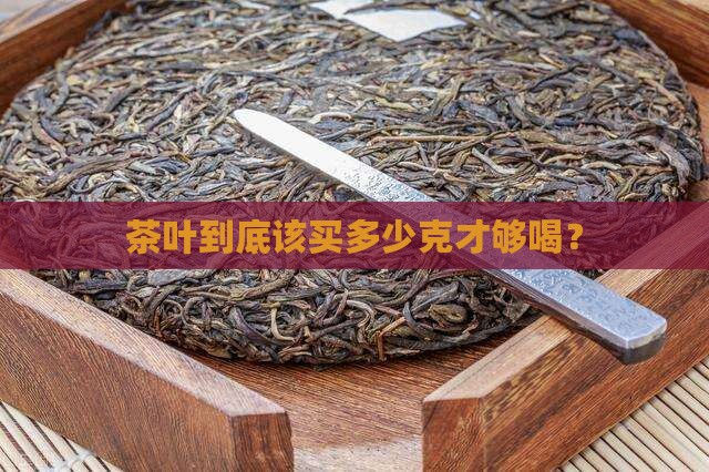 茶叶一般买多少克
