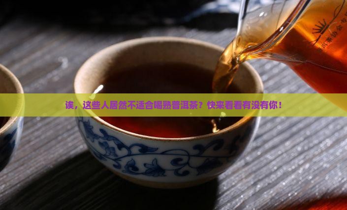 什么不适合喝熟普洱茶