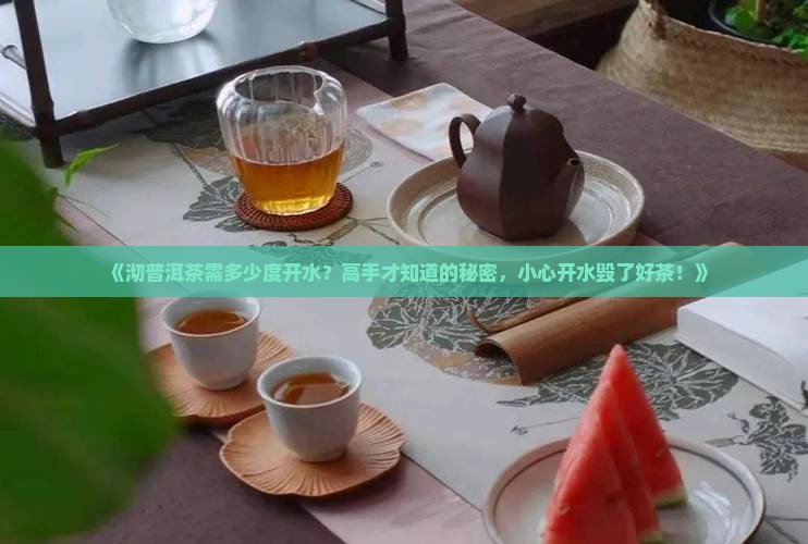沏普洱茶需多少度开水