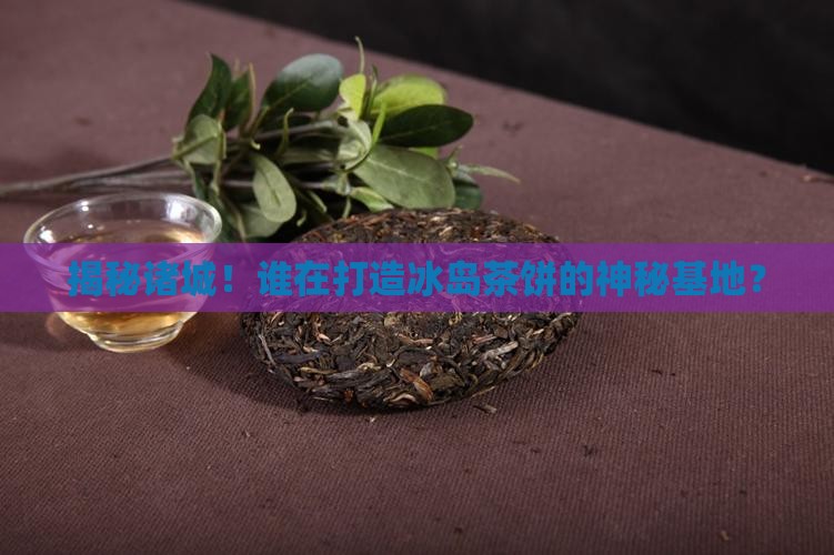 诸城冰岛茶饼基地