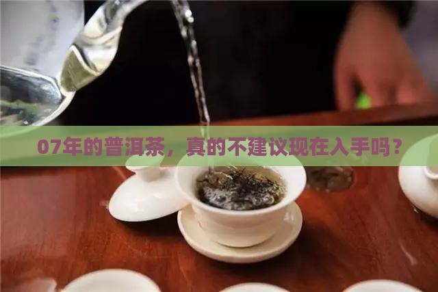 07年普洱茶为什么不建议入手