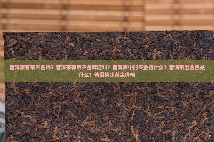 普洱茶有茶黄金
