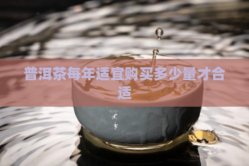 普洱茶每年购买入多少合适