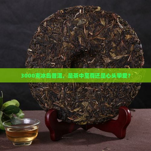 至尊冰岛普洱茶3000克