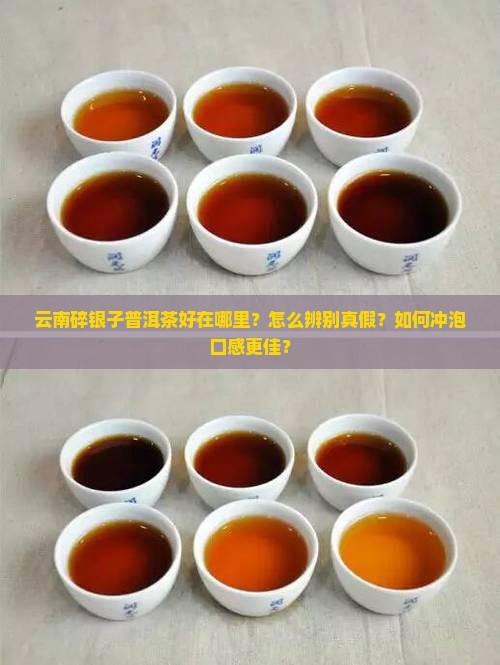 云南碎银子普洱茶好