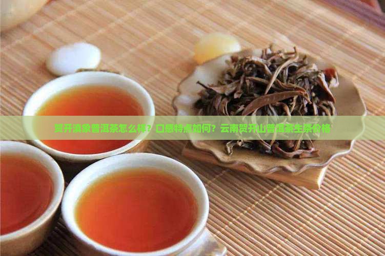贺开滇象普洱茶
