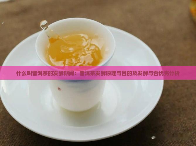 什么叫普洱茶的发酵期间
