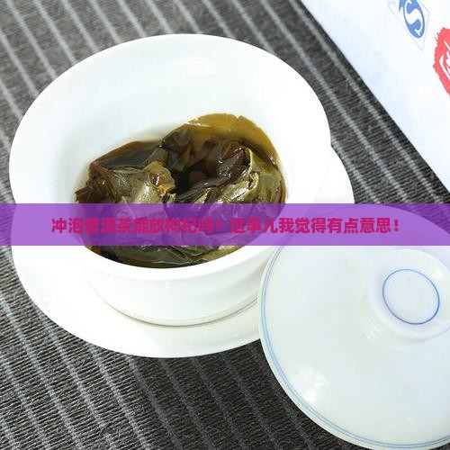 冲泡普洱茶可以放枸杞吗 冲泡普洱茶可以放枸杞吗