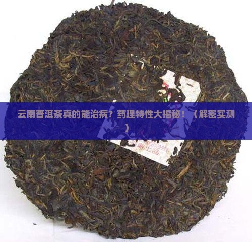 云南普洱茶药理特性 云南普洱茶药理特性