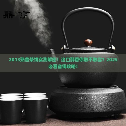 熟熟普洱茶饼2013