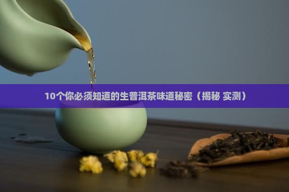 什么是生普洱茶的味道