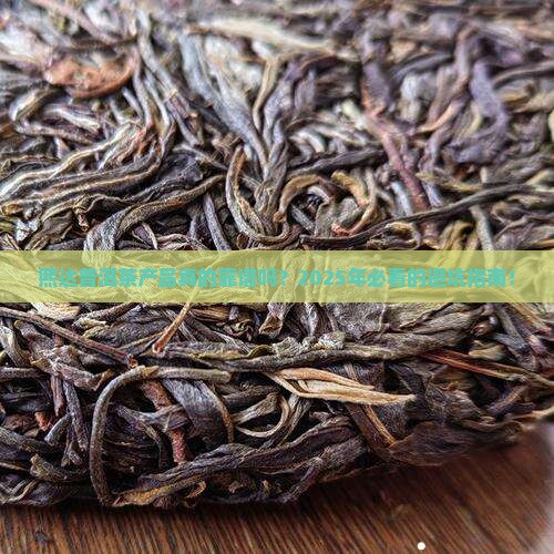 熙达普洱茶产品