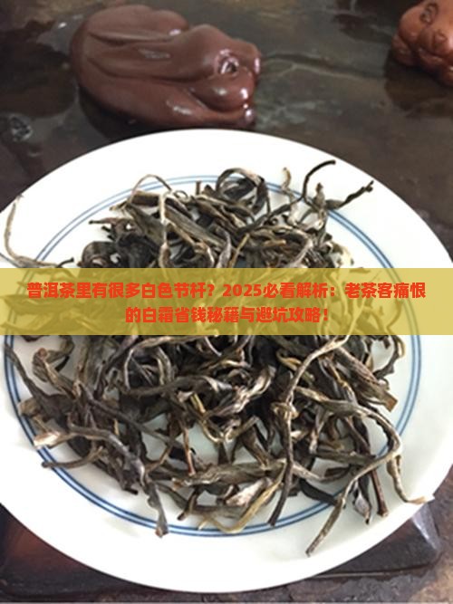普洱茶里有很多白色节杆