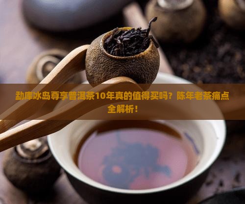 勐库冰岛尊享普洱茶10年