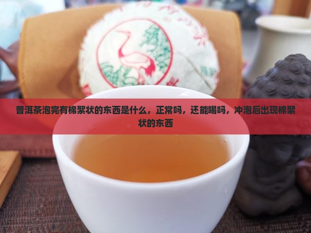 普洱茶泡完有棉絮状的东西