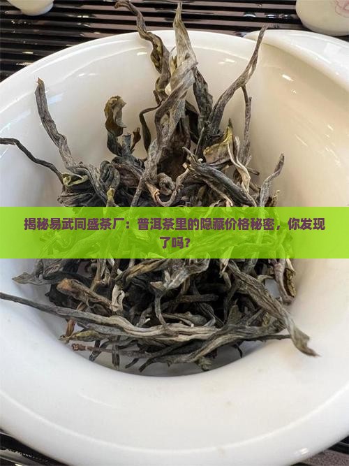 易武同盛茶厂普洱茶价格