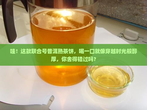 联合号普洱茶饼熟茶