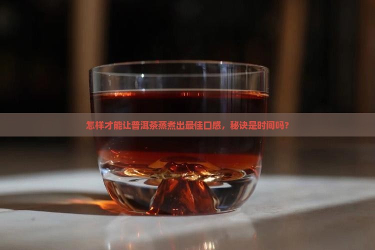 普洱茶蒸煮多长时间好呢