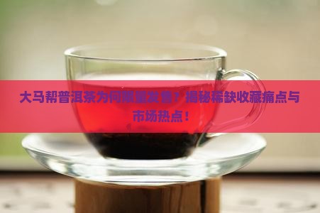 大马帮普洱茶限量