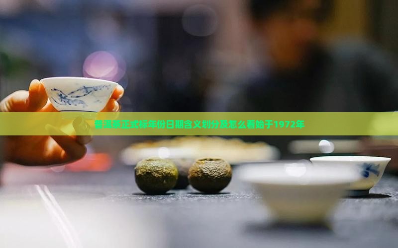 普洱茶正式标年份日期