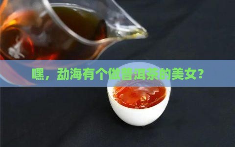 勐海做普洱茶的美女 勐海做普洱茶的美女