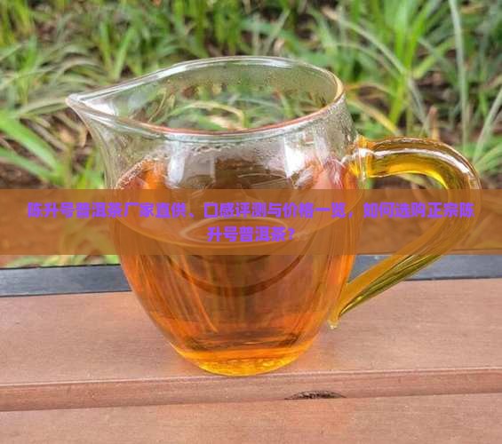 陈升号厂家普洱茶