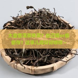 大益普洱茶自饮如何购买藏