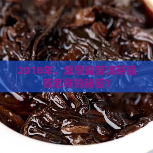 集思益普洱茶2018